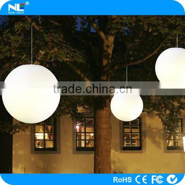 LED colorful change hanging ball /Remote control hanging ball