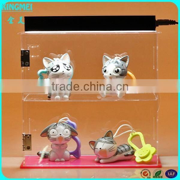 New Clear Acrylic Display Box Model ,Acrylic Model Display Box For Toys Figures Dunny Kid Robot