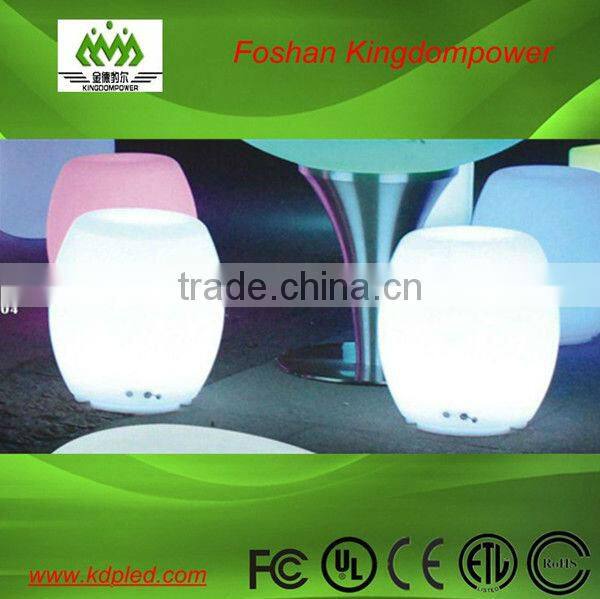 RGB flashng LED drum light/ LED pub stool