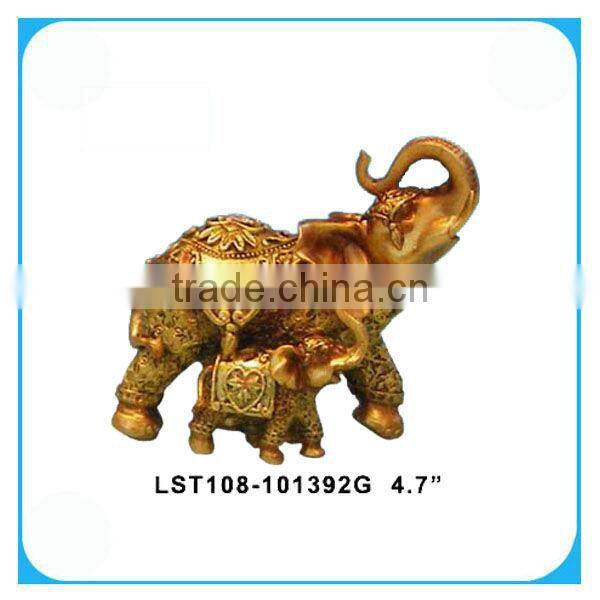 Home Decorative Little Resin Figurines Elephant