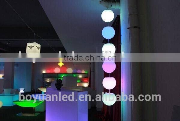 Waterproof IP65 RGB led furniture ball light, long led ball