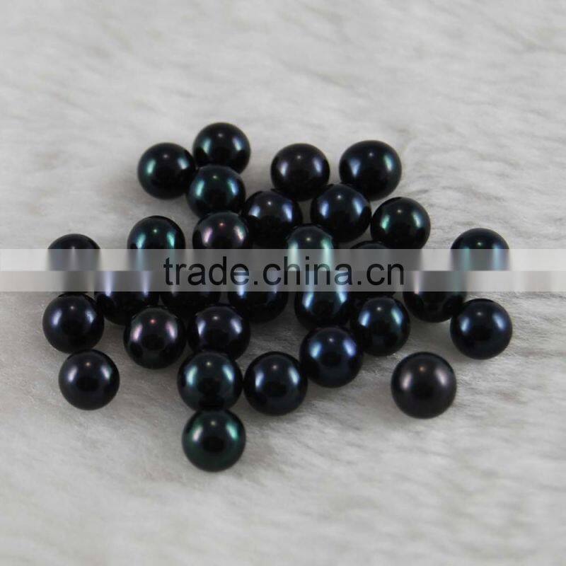 7.5-8mm Black Akoya Loose Pearl Beads Price