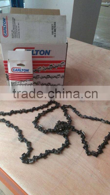Chain saw and parts for Original Carlton B3H saw chain, Oregon 070 ,404 chain, Carlton saw chain