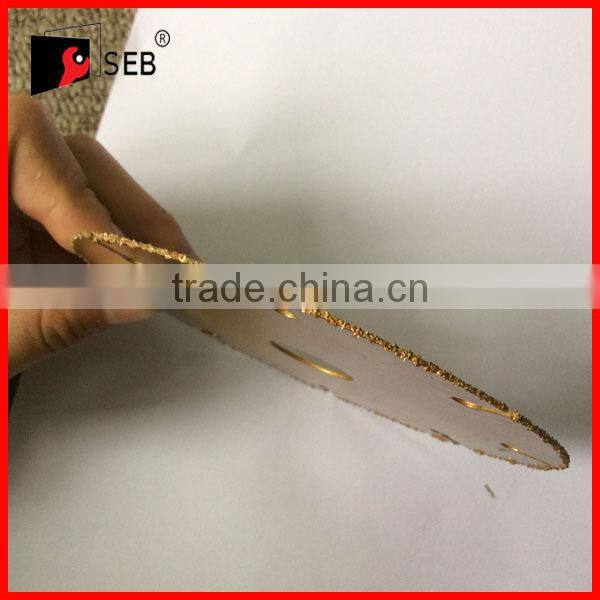 tungsten blade for cutting wood with nail and metal