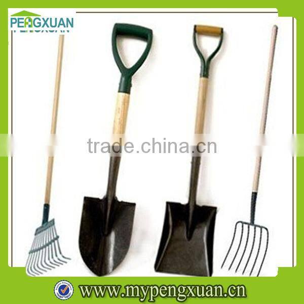 garden supplies best price natural wooden handle for rake and hoe