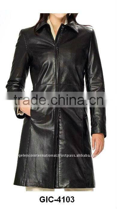 leather coat
