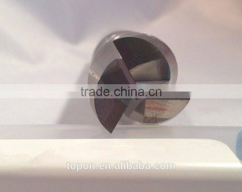3 flutes square end mill solid carbide