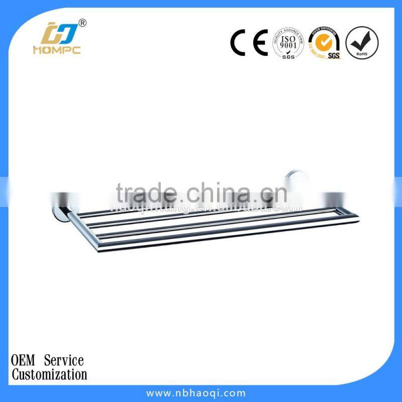 single zinc towel bar for bathroom