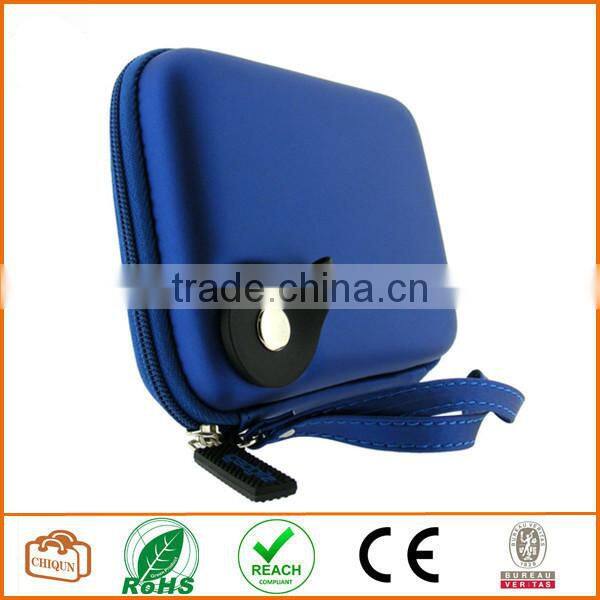 Blue EVA Hard Case Cover for Portable External Hard Drives 2.5'' Inches (6.4 cm)