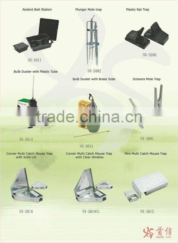 Easy Set Black Hole Gopher & Mole Trap SX-5021