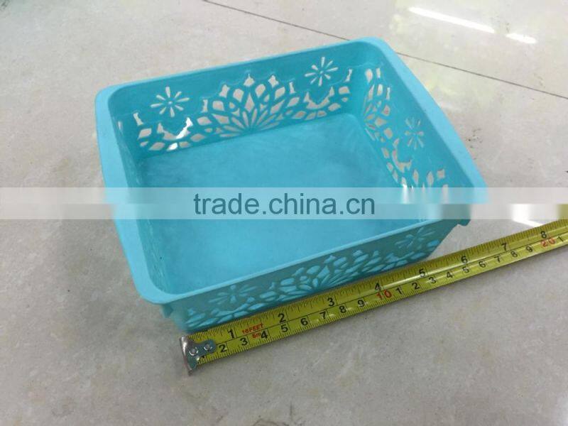 2015 New Design Household Kitchen Plastic Storage Basket