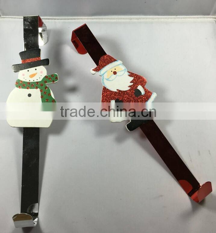 2016 hot selling multifunction christmas over the door hanger, free nail hook