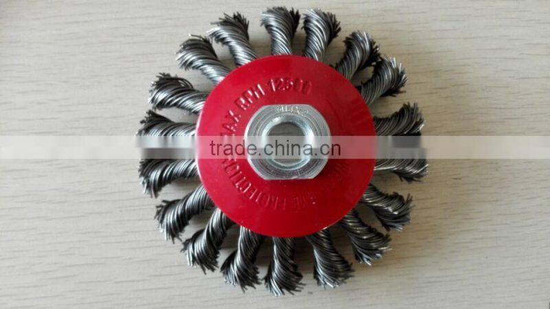 95mm x M14 FLAT TWIST KNOT BRUSH