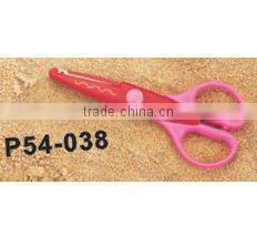 Plastic paper craft scissors set with PP handle