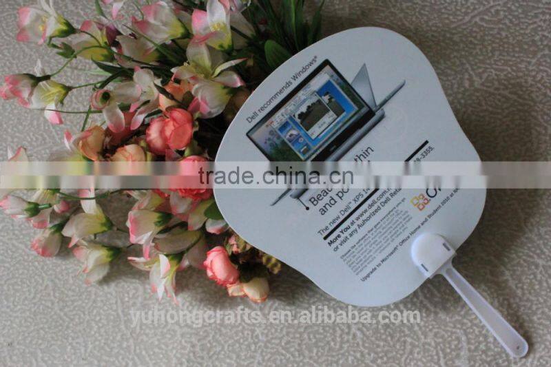 2014 new Advertising folding pp hand fan