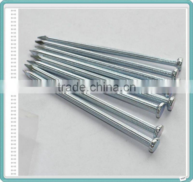 Galvanized Grooved/Angular Spiral Concrete Construction Nails