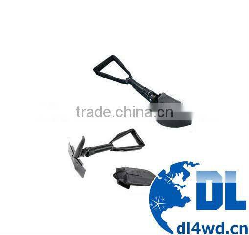 China car accessories 4x4 camping gear steel folding shovel