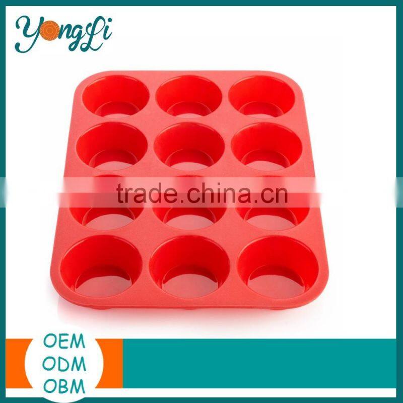 Wholesale Custom Oven Cake Mold Stand Case Silicone Mould Cookie Cake Cup
