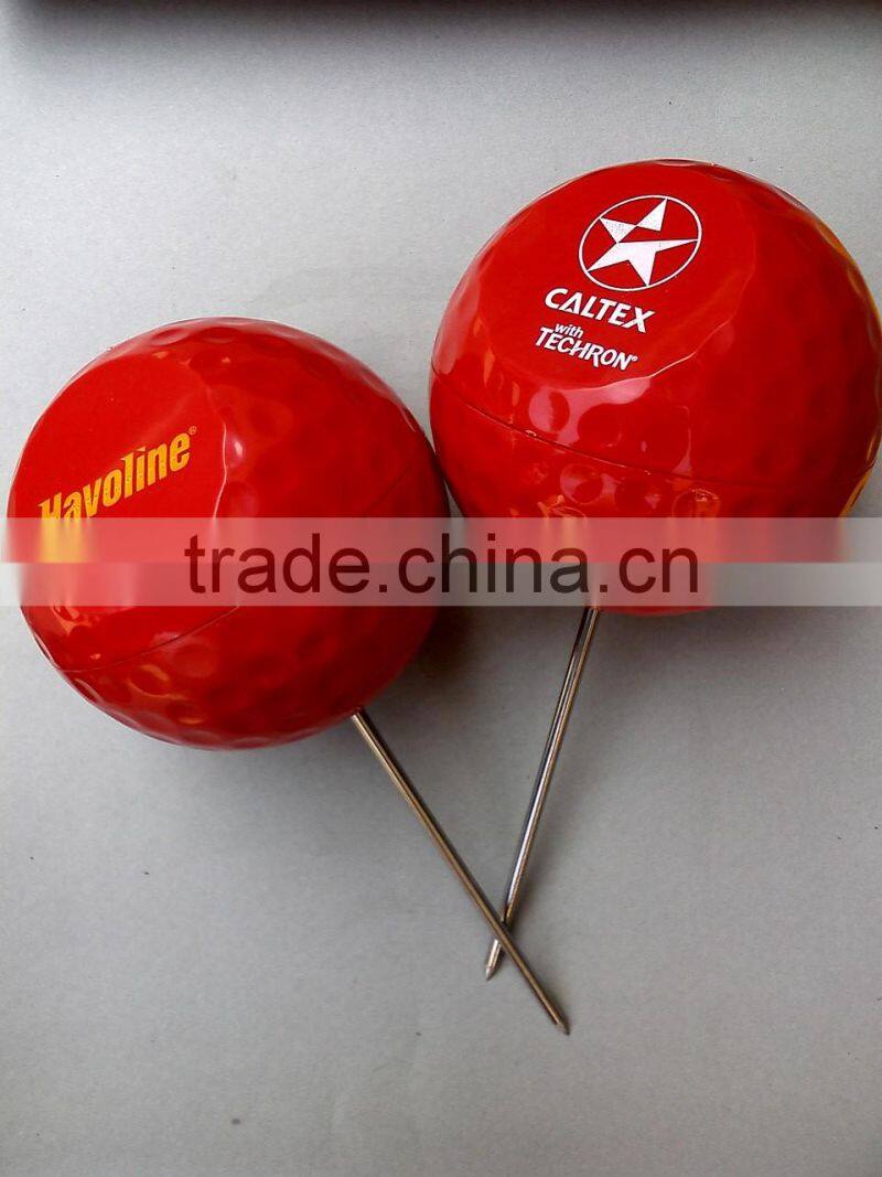 Golf Driving Range Goods Custom Logo Golf Ball Marker