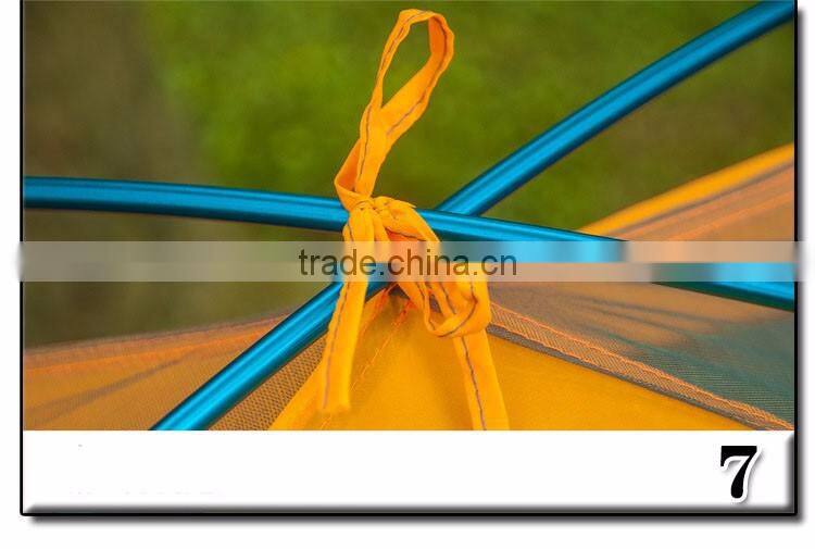 high quality outdoor camping double layer 2 person water proof 4 seasons hiking tent