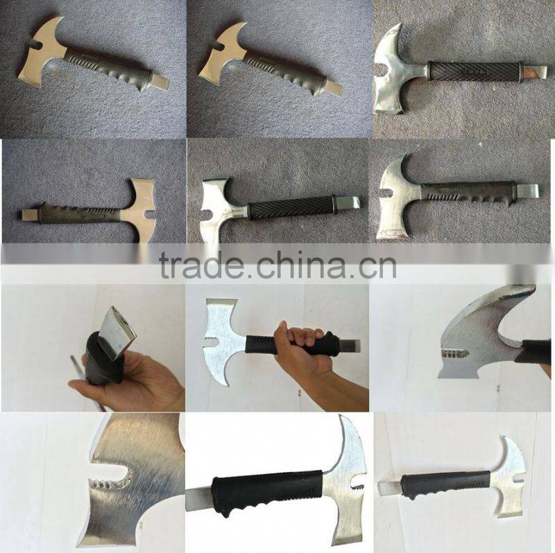 Stainless steel escape rescue axe fire fighting AXE Stainless steel axe