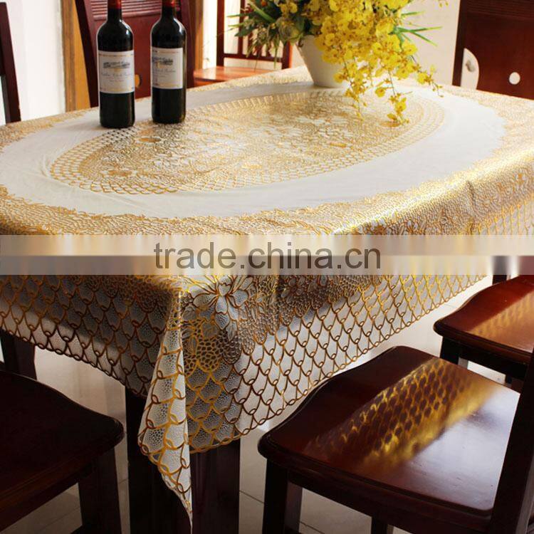Retro vinyl tablecloth rectangular vinyl spring tablecloths