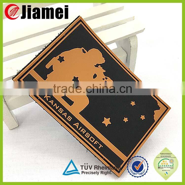 Wholesale children's garment clothing custom name rubber patches