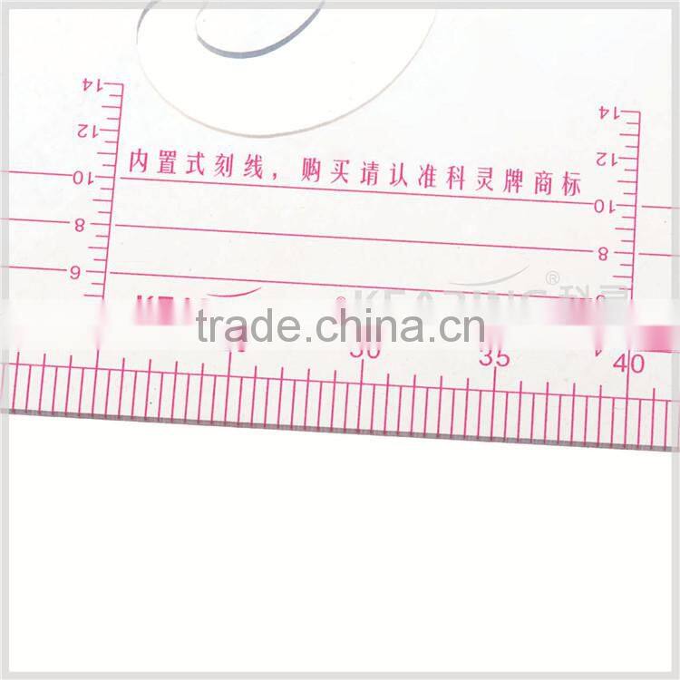 Kearing brand Scale ruler,1/4&1/5 scale, multi-function plastic straight scale ruler #8545