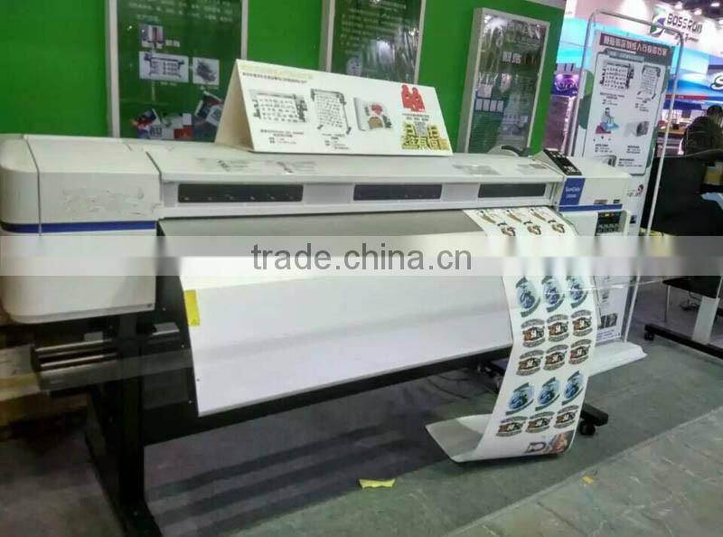 High quality 1.6m large format eco solvent banner plotter printer