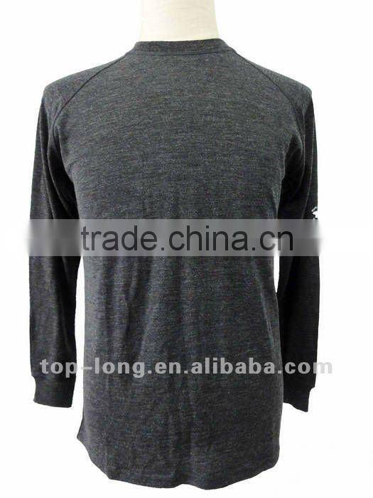 100% merino(70s) charcoal men thermal underwear