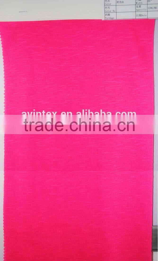 100% Cotton Jersey fabric for garments Textile factory