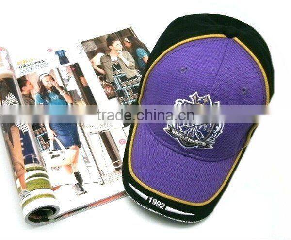 6 panel custom sandwich visor baseball cap