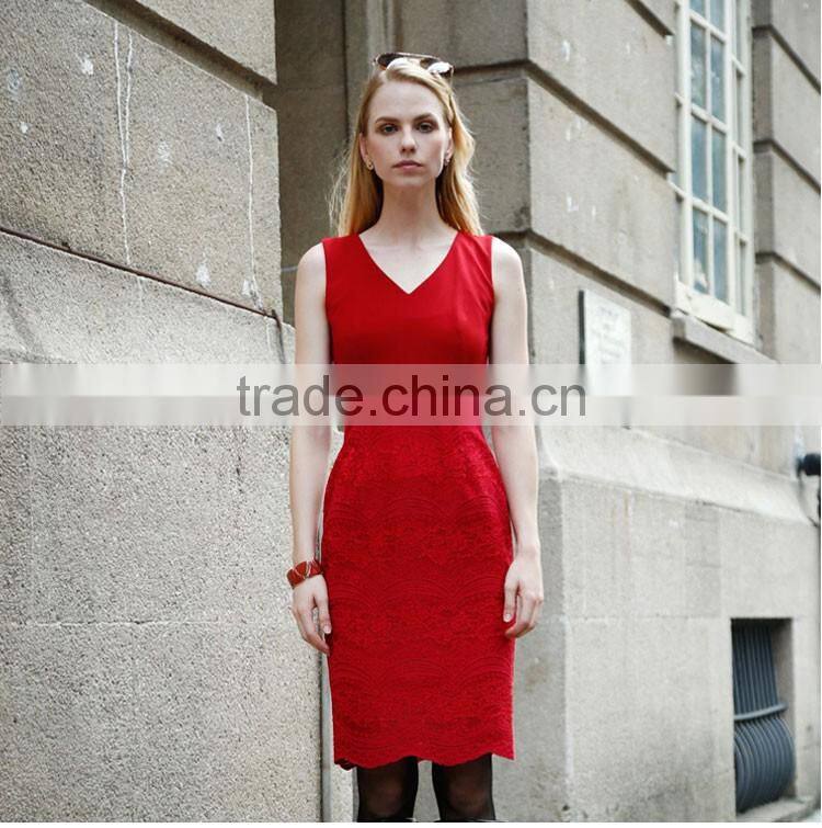 Maxnegio fashion lace bodycon dress manufacturer for girl