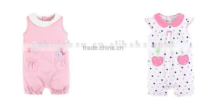 MOM AND BAB Wholesale Baby Clothing Girls Baby Sunsuit Girls Romper Wholesale
