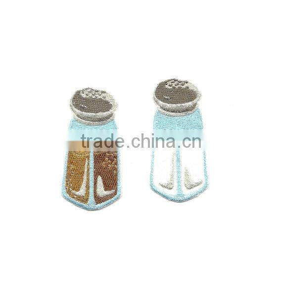 2017Customized sushi Embroidery Patch, virious food Embroidered wholesale Patch