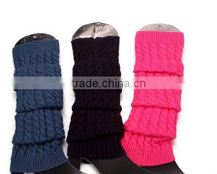 New fashion factory direct sell knitted leg warmers