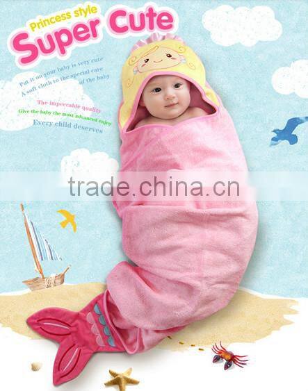 Embroidered velour wholesale customized hooded towel 100% cotton embroider hooded towel for baby with your design