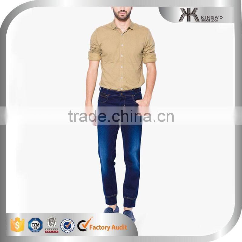 OEM Denim Fabric Men Wholesale Jean Pants New Design Jeans Men 2016
