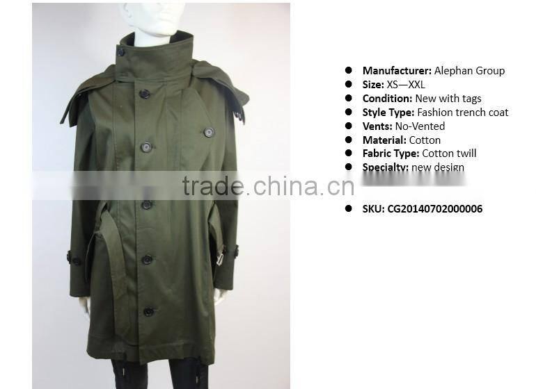 New fashion ladies' trench coat