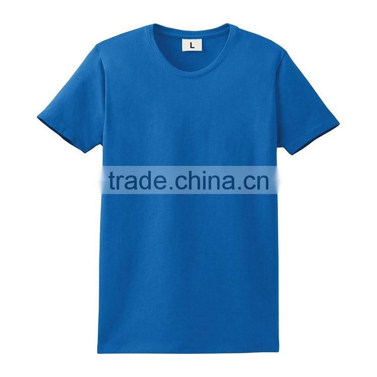 Latest slim fit custom design men 100 cotton blank t shirt china wholesale
