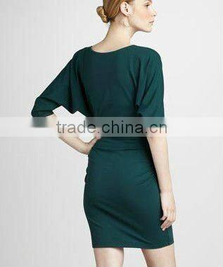 2013 New Collection Fitted Ruched Dress 3048