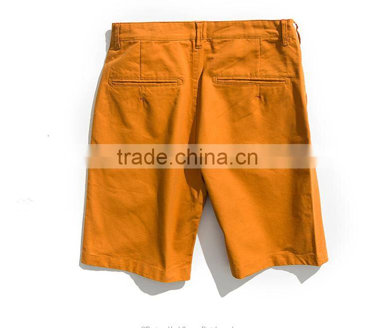 OEM hot sale summer new style men's plain casual short pants P-17