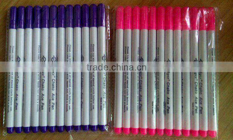 Water Erasable Pen/Water Soluble Pen/Auqa Marker Pen/Washable Pen/Tailor Chalk/Sewing Chalk Pen