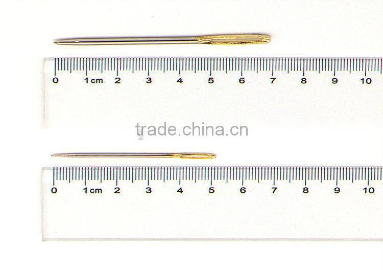 GOLD EYE NEEDLE CARD-TAPESTRY 13/18