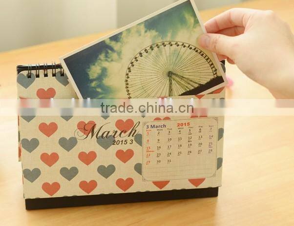 2015 High Quality Reasonable Price Table Calendar