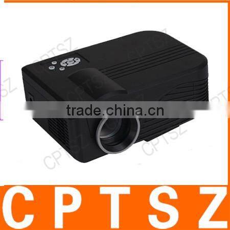 4" Single LCD TFT Support 1080p LED Projector