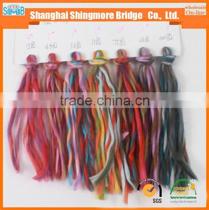 yarn supplier cheap wholesale high quality top dyed 100 acrylic 2 ply roving yarn for hand knitting