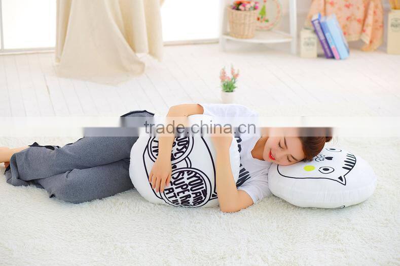 Ins Hot Sale Baby milk drink bottle cat rabbit shaped soft plush toys cushion pillow