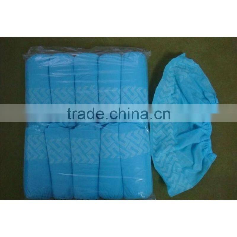 anti-slip nonwoven shoe covers