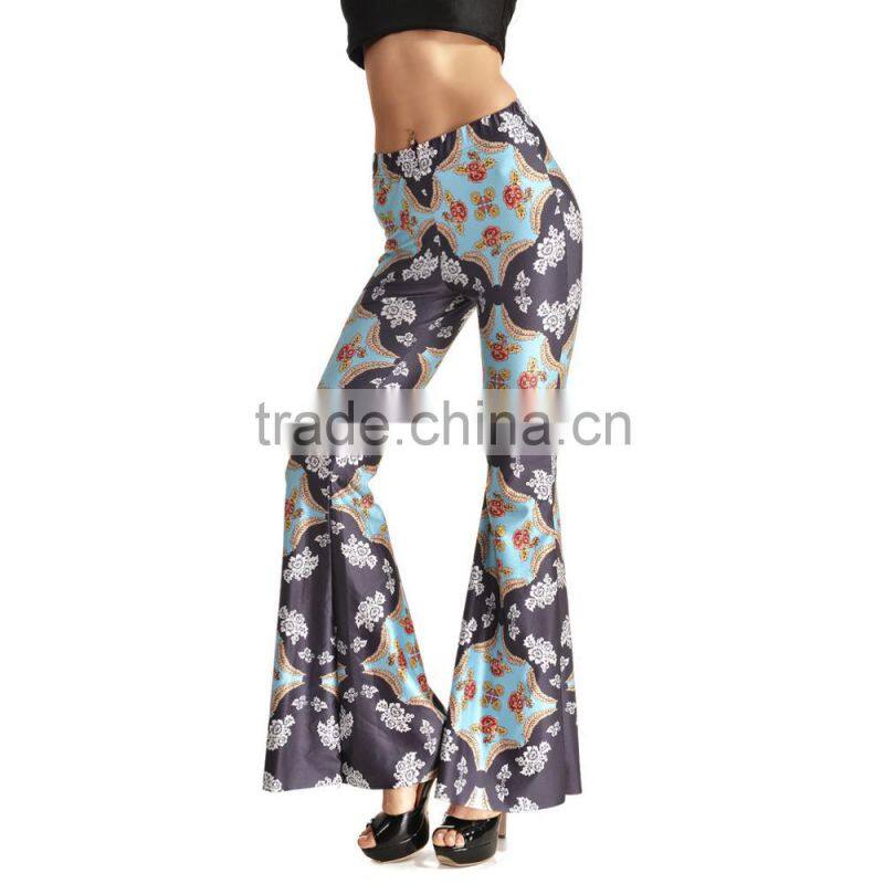 scale Plus size bell bottom pants/ morning xg new design flares/ wide legging flare trousers